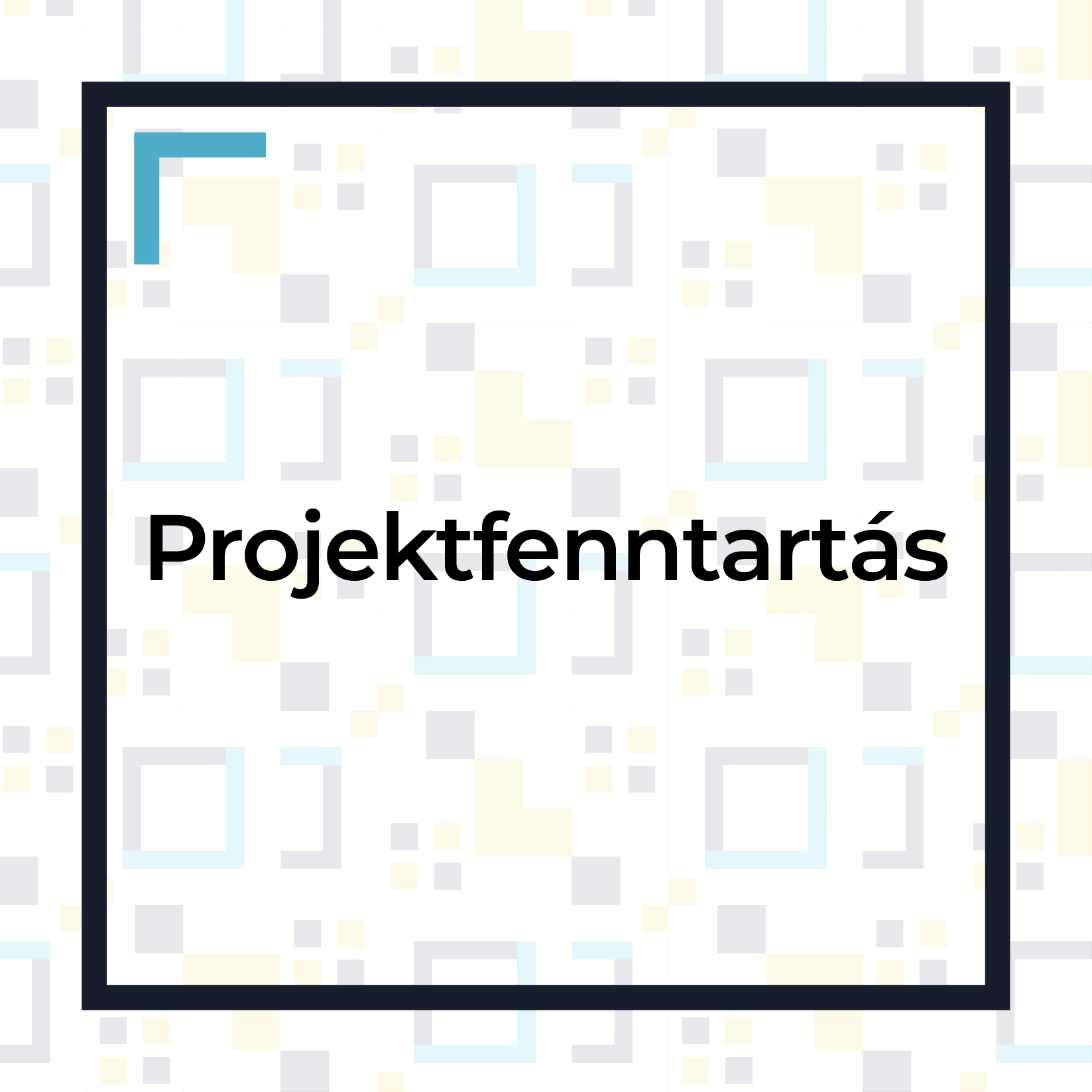 Projektfenntartás