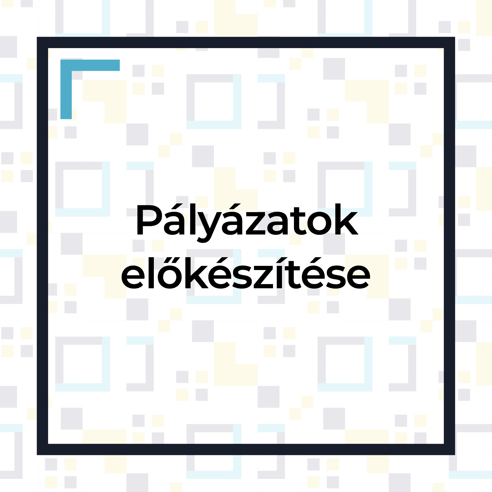 Pályázatok előkészítése